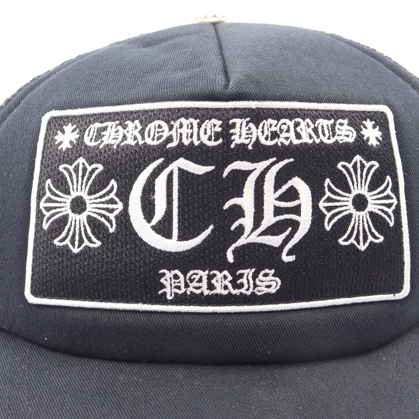 トラッカーキャップ CHプラス メッシュ キャップ 帽子 コットン ブラック クロムハーツ 財布・小物 Chrome Hearts