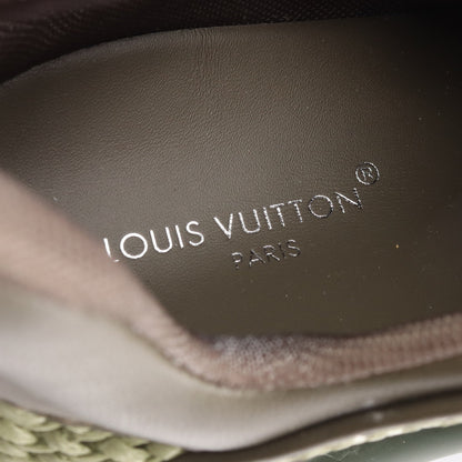 LVアークライト 2.0 スニーカー レザー ファブリック カーキグリーン ルイヴィトン シューズ LOUIS VUITTON