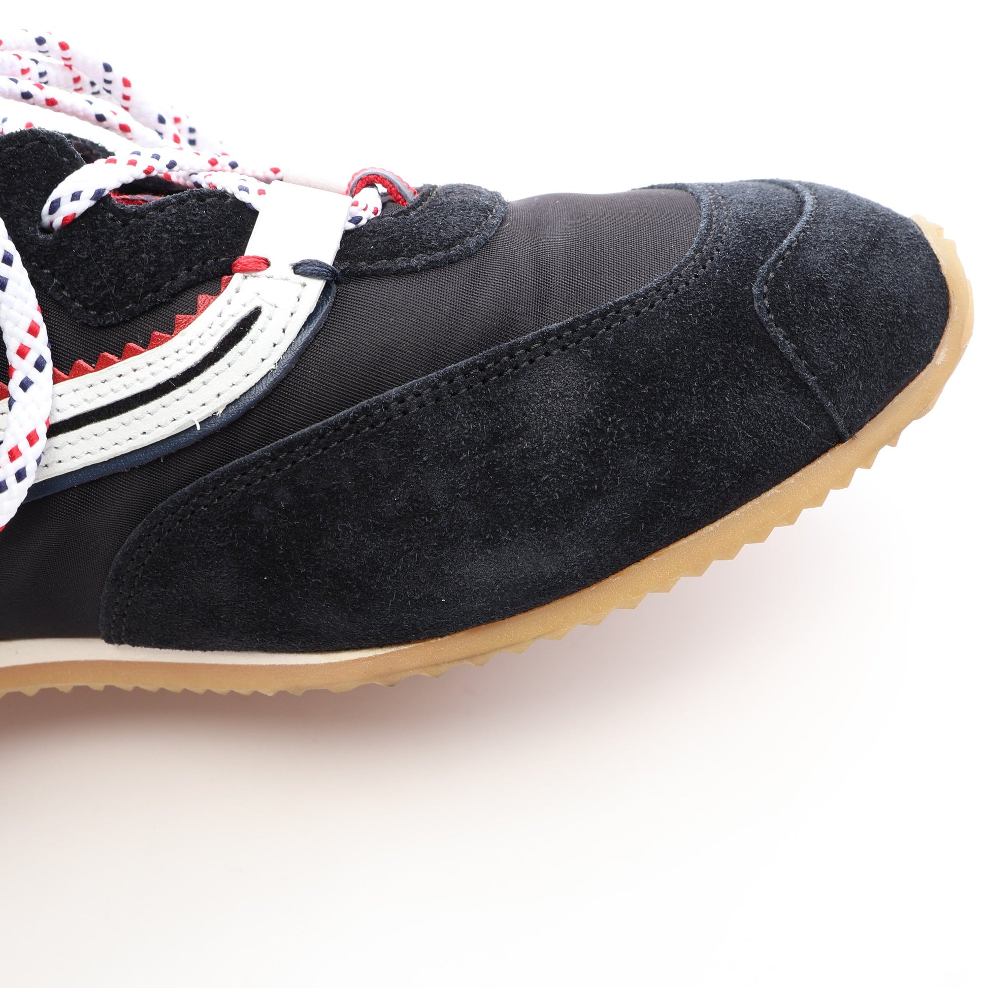 GENIUS 2 MONCLER 1952 ローカットスニーカー スエード ナイロン ブラック ホワイト レッド モンクレール シューズ MONCLER