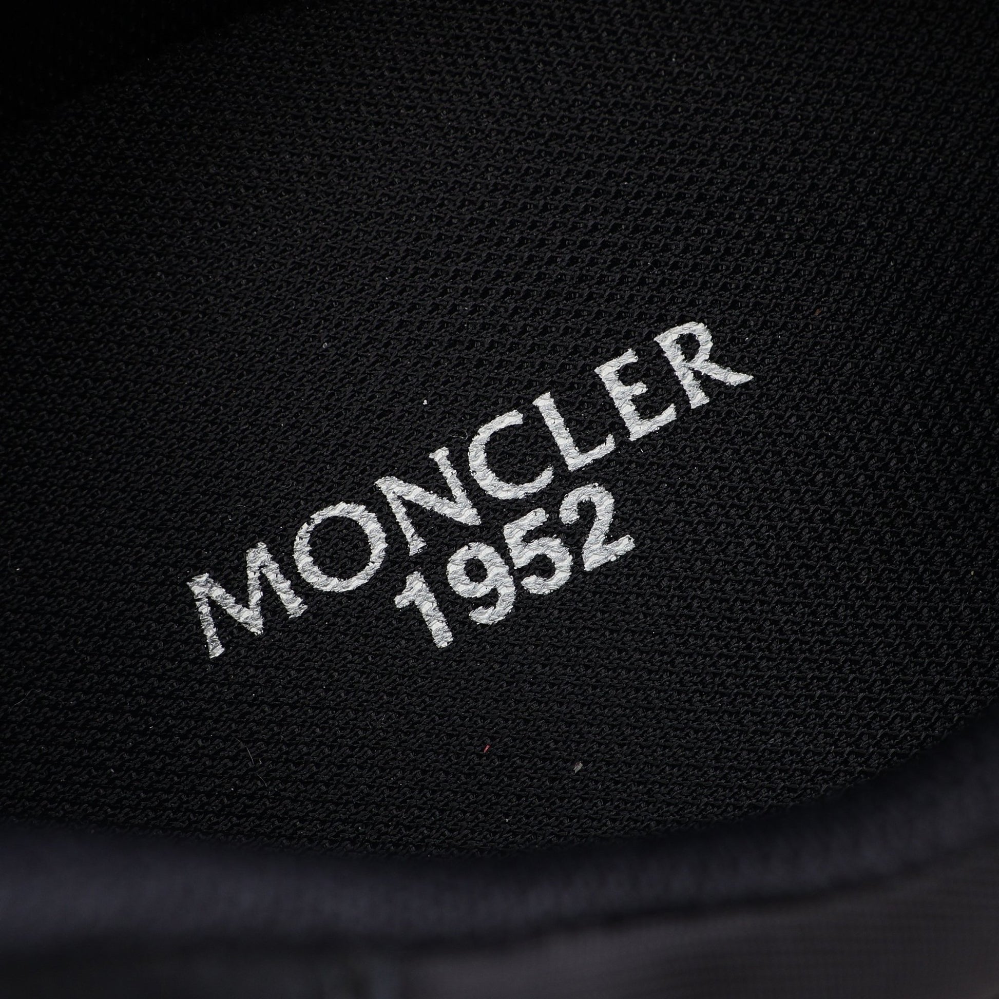 GENIUS 2 MONCLER 1952 ローカットスニーカー スエード ナイロン ブラック ホワイト レッド モンクレール シューズ MONCLER