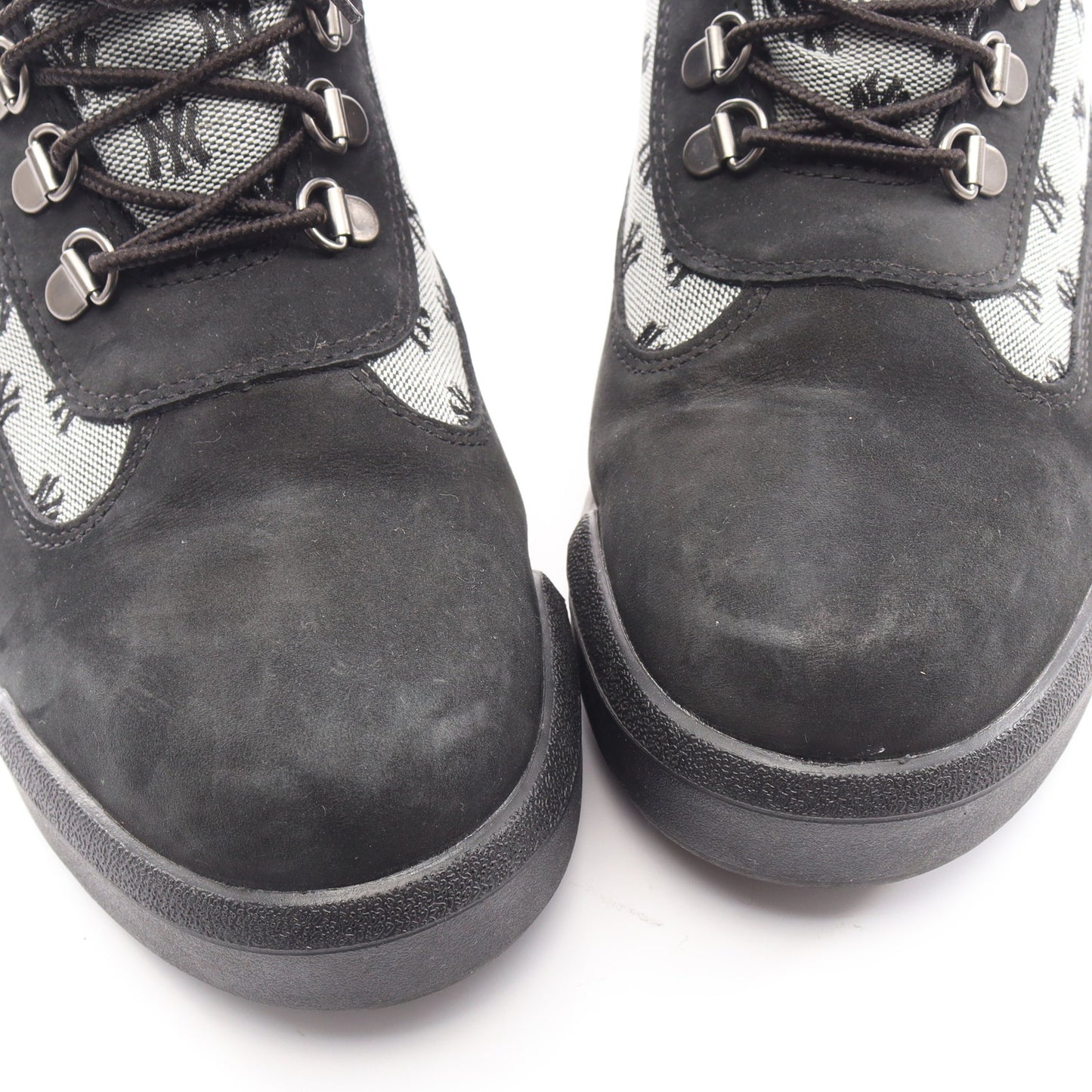 Supreme × Timberland × New York Yankees Field Boot ブーツ スエード キャンバス ブラック シュプリーム
