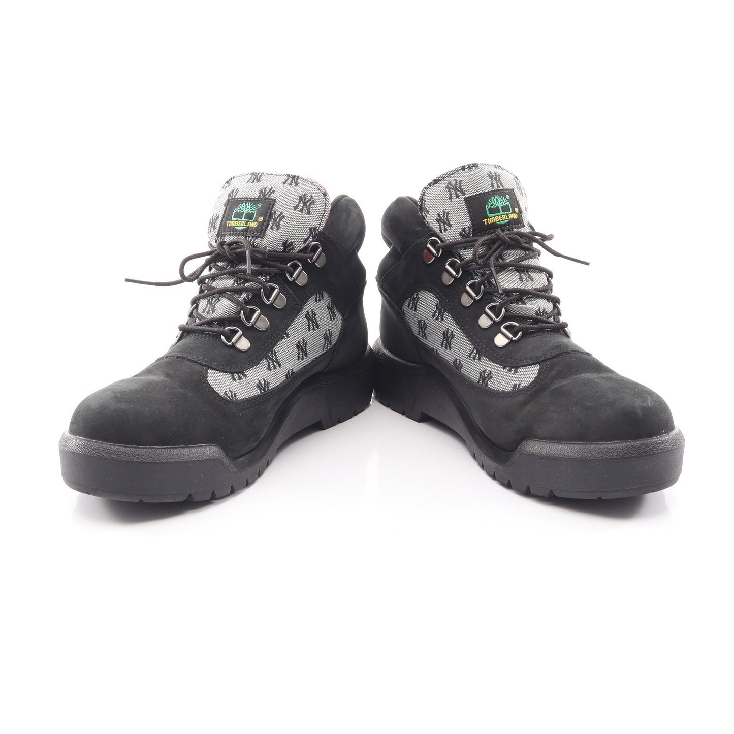Supreme × Timberland × New York Yankees Field Boot ブーツ スエード キャンバス ブラック シュプリーム