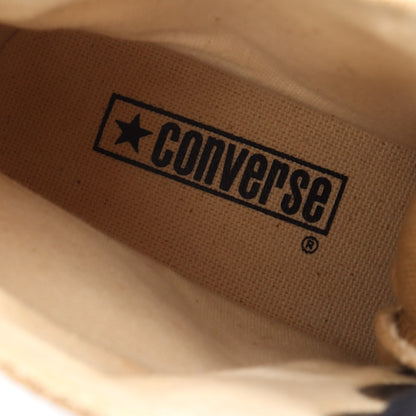 CHROME HEARTS × CONVERSE ALL STAR ハイカットスニーカー キャンバス レザー ベージュ ブラック クロムハーツ