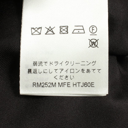 LOUIS VUITTON × NIGO キモノ ダブルブレスト テーラードジャケット ウール モヘヤ ブラック ルイヴィトン