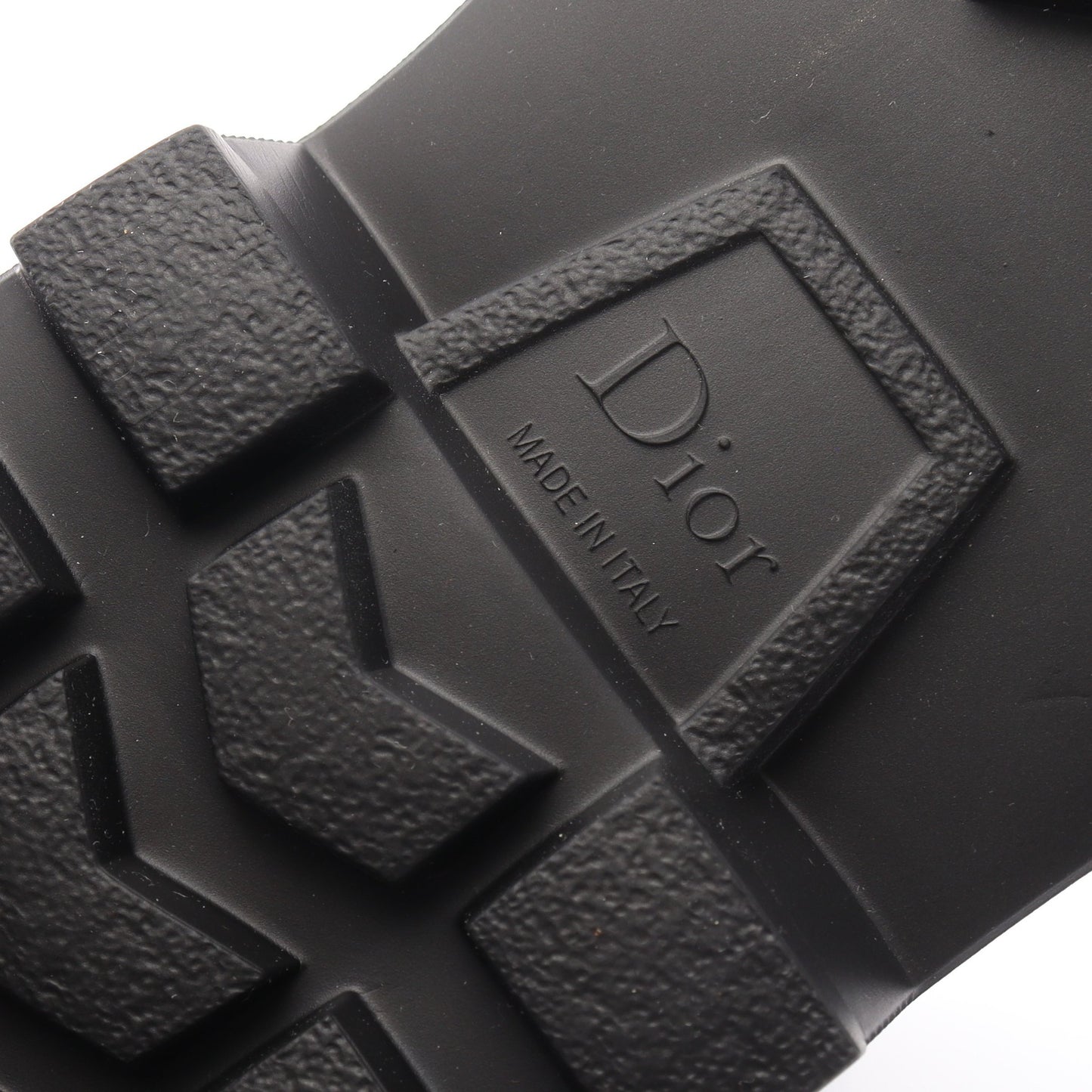 DIOR TRIAL ショートブーツ サイドゴアブーツ レザー ブラック クリスチャンディオール