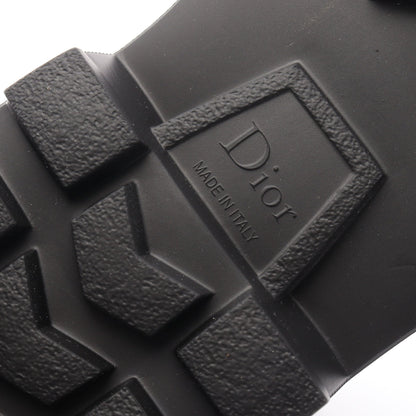 DIOR TRIAL ショートブーツ サイドゴアブーツ レザー ブラック クリスチャンディオール