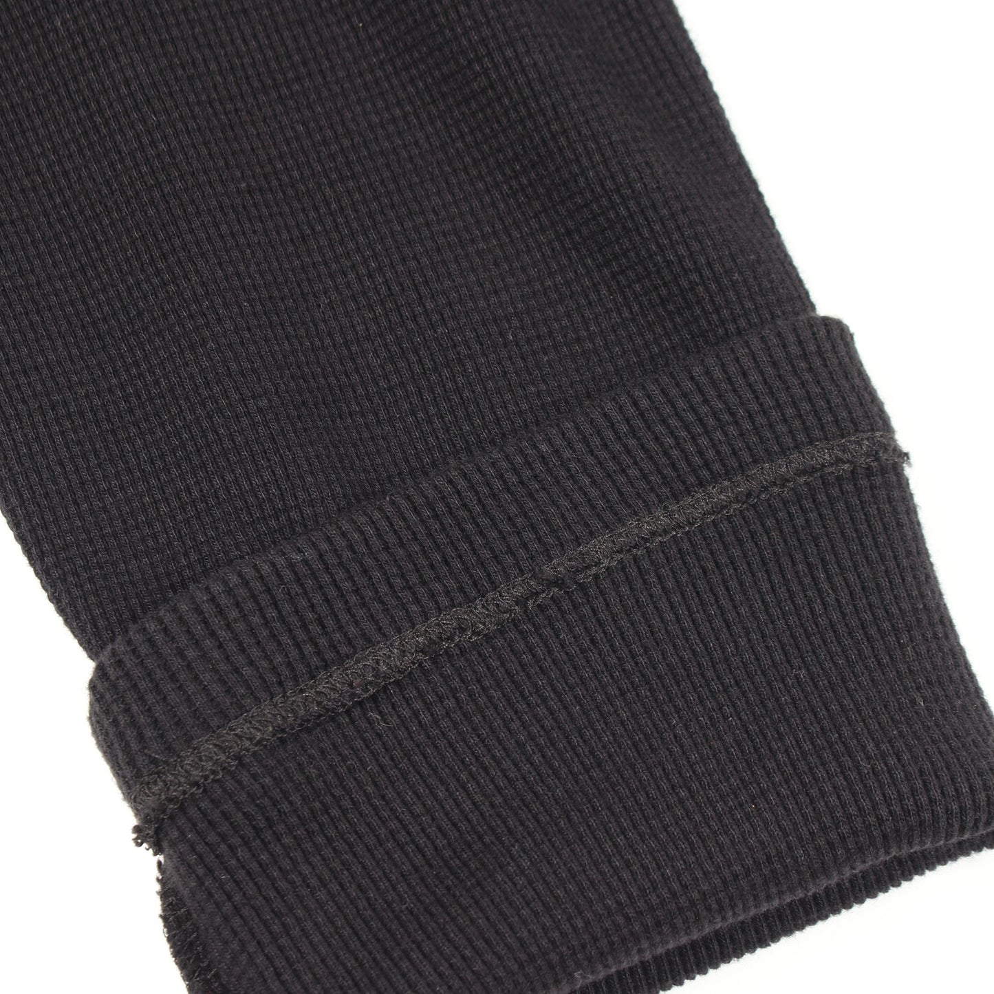 Y NOT Leather Cross Patch ワッフル カットソー コットン ブラック クロムハーツ