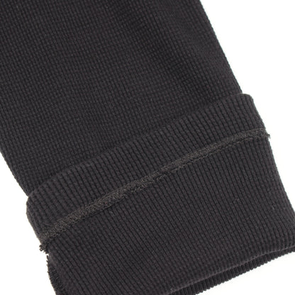 Y NOT Leather Cross Patch ワッフル カットソー コットン ブラック クロムハーツ