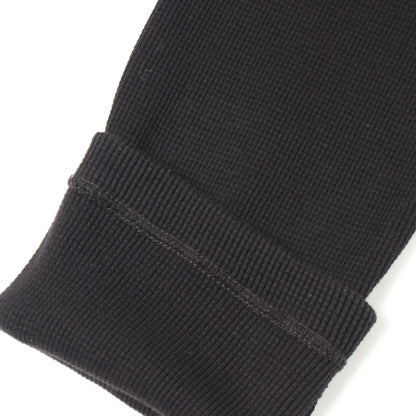 Y NOT Leather Cross Patch ワッフル カットソー コットン ブラック クロムハーツ