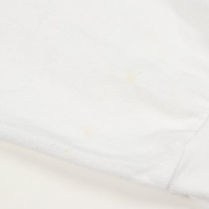 マリブ限定 ホースシュー バックプリント ポケット付き 長袖Tシャツ コットン ホワイト クロムハーツ