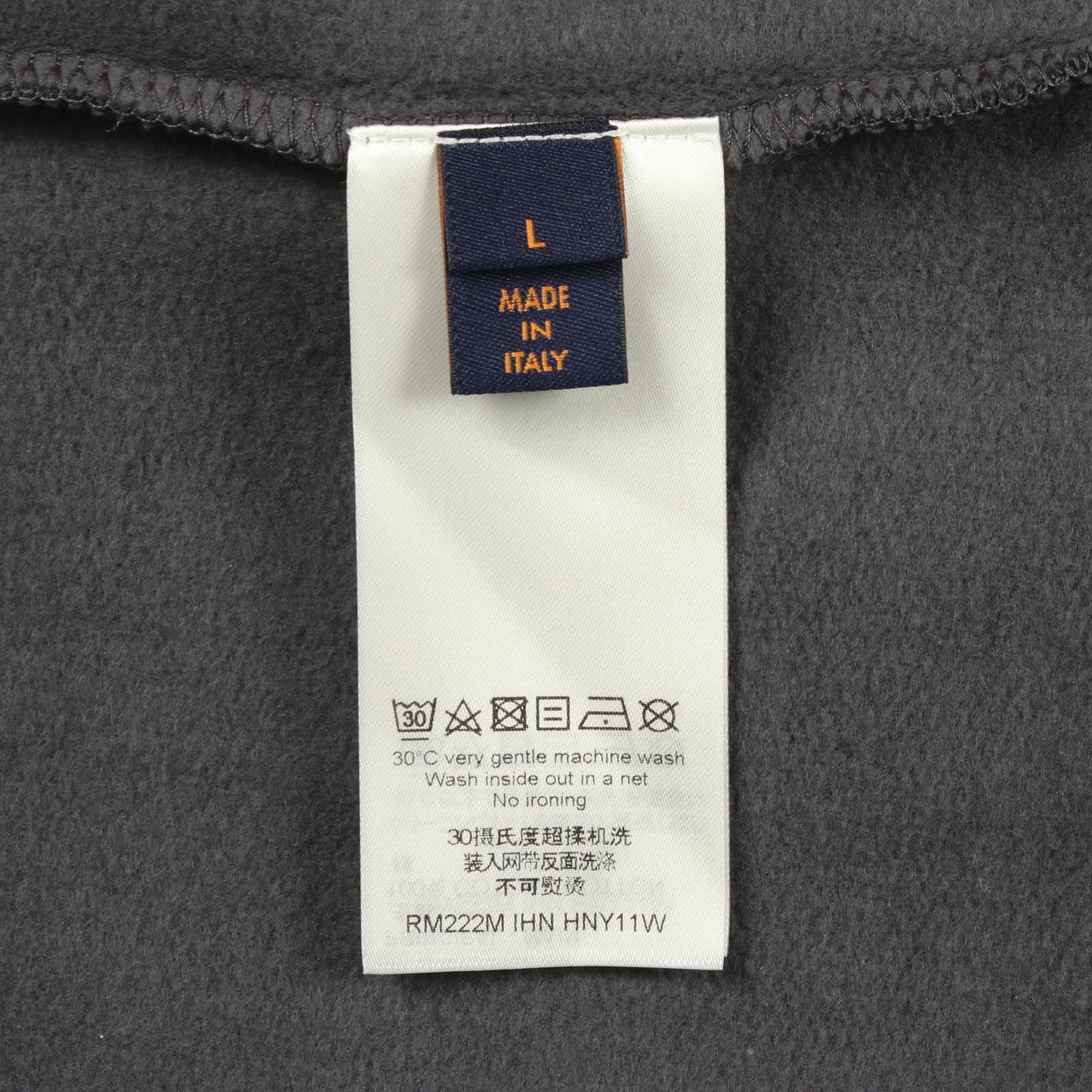 ダミエスプレッドプリンテッド スウェットシャツ コットン グレー ルイヴィトン トップス LOUIS VUITTON