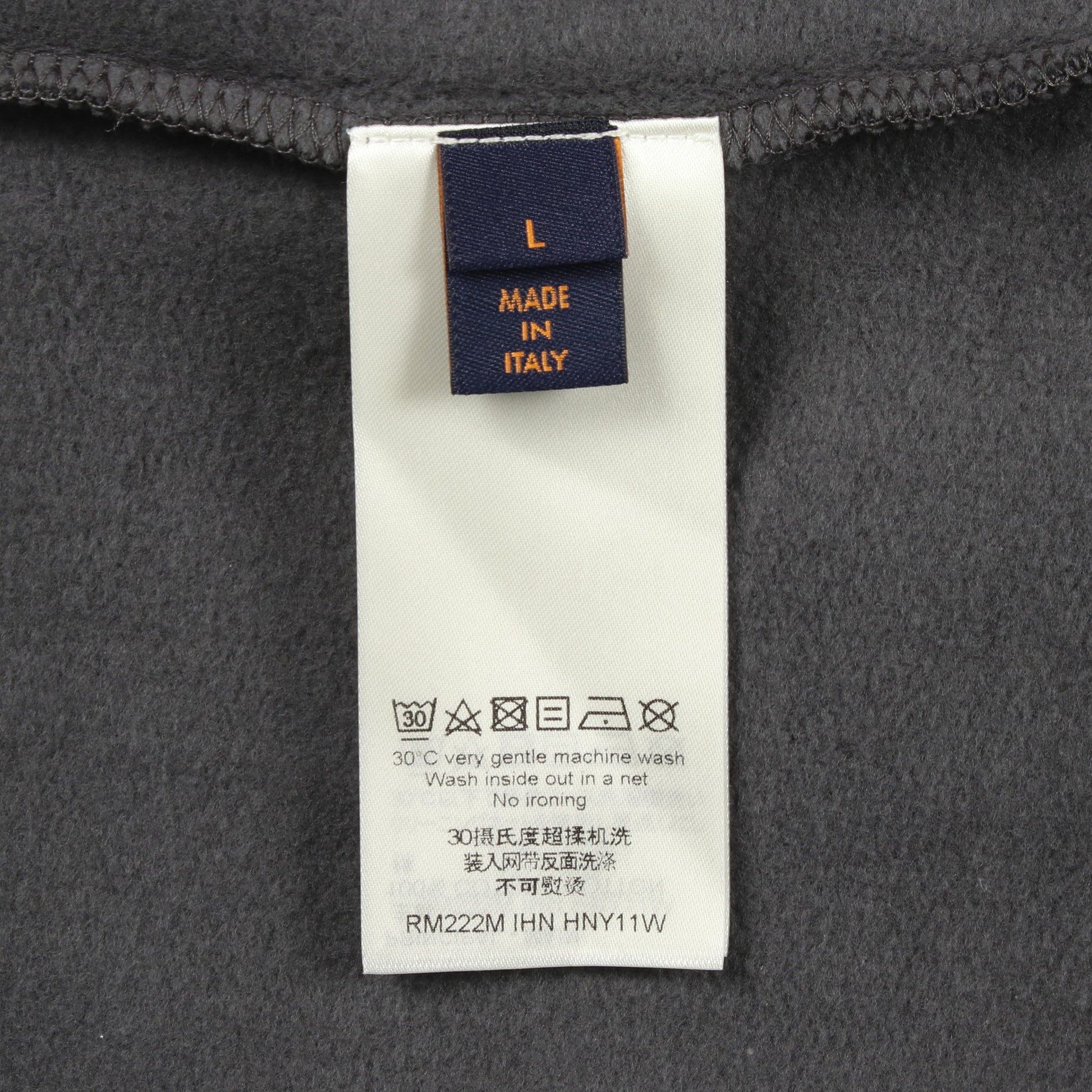 ダミエスプレッドプリンテッド スウェットシャツ コットン グレー ルイヴィトン トップス LOUIS VUITTON