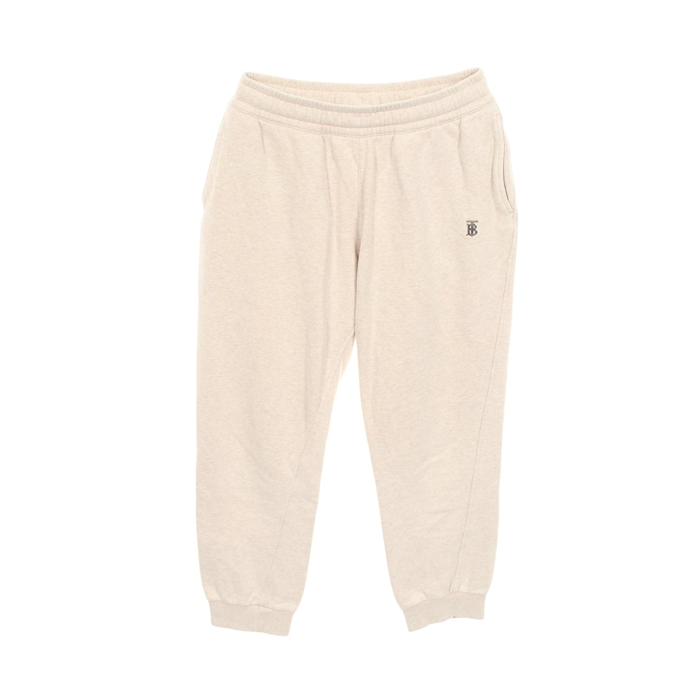 TBロゴ スウェットパンツ コットン カシミヤ ベージュ バーバリー