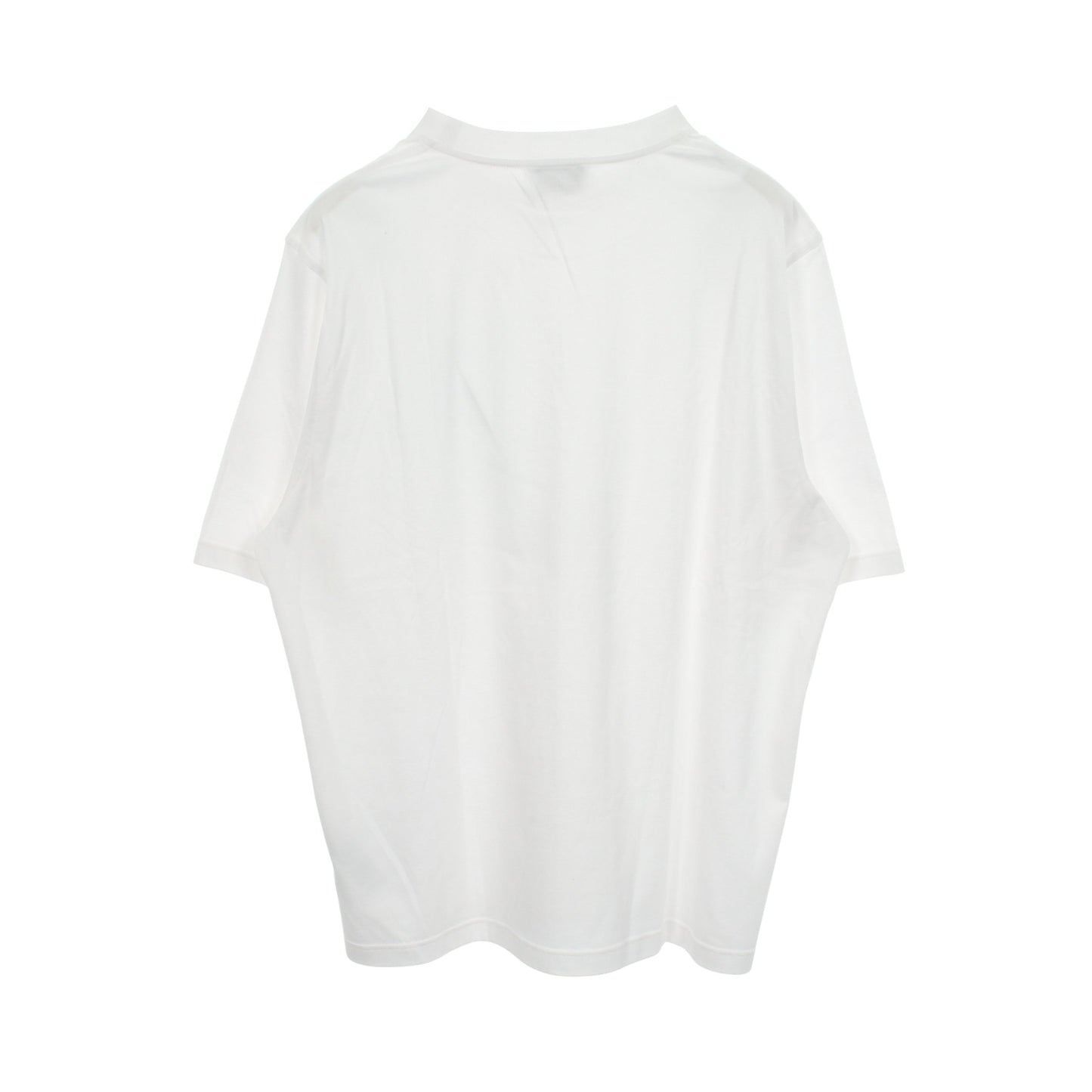 Fragments Equestres 半袖Tシャツ コットン ホワイト ブルーグレー エルメス