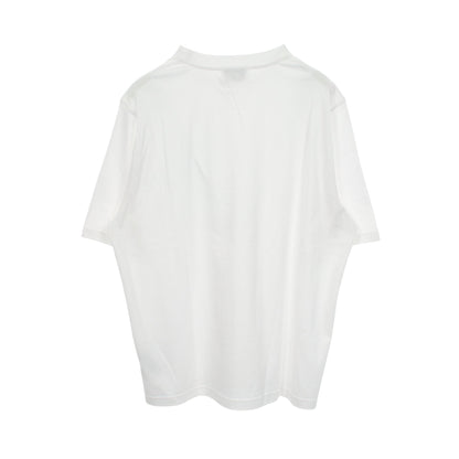 Fragments Equestres 半袖Tシャツ コットン ホワイト ブルーグレー エルメス