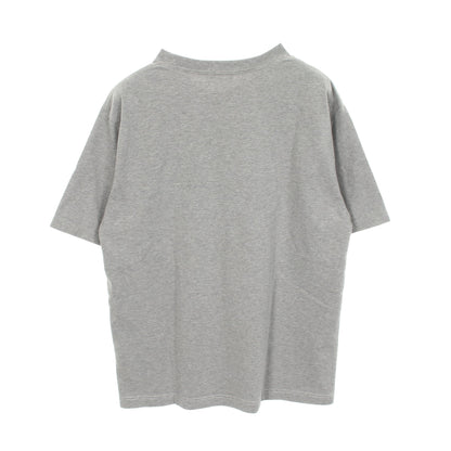 Dior Couture ロゴ刺繍 クルーネック 半袖Tシャツ コットン グレー ディオール
