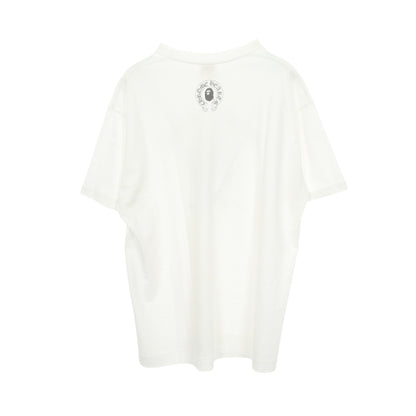 Chrome Hearts × A BATHING APE 半袖Tシャツ コットン ホワイト クロムハーツ