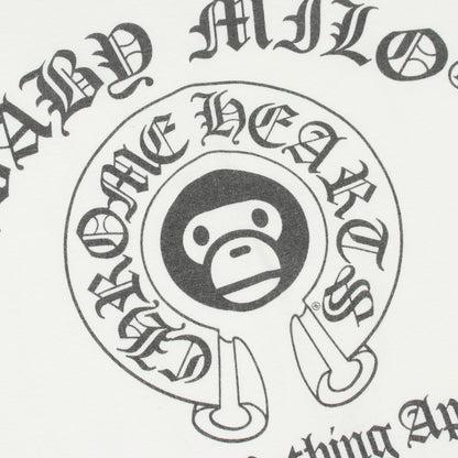 Chrome Hearts × A BATHING APE 半袖Tシャツ コットン ホワイト クロムハーツ