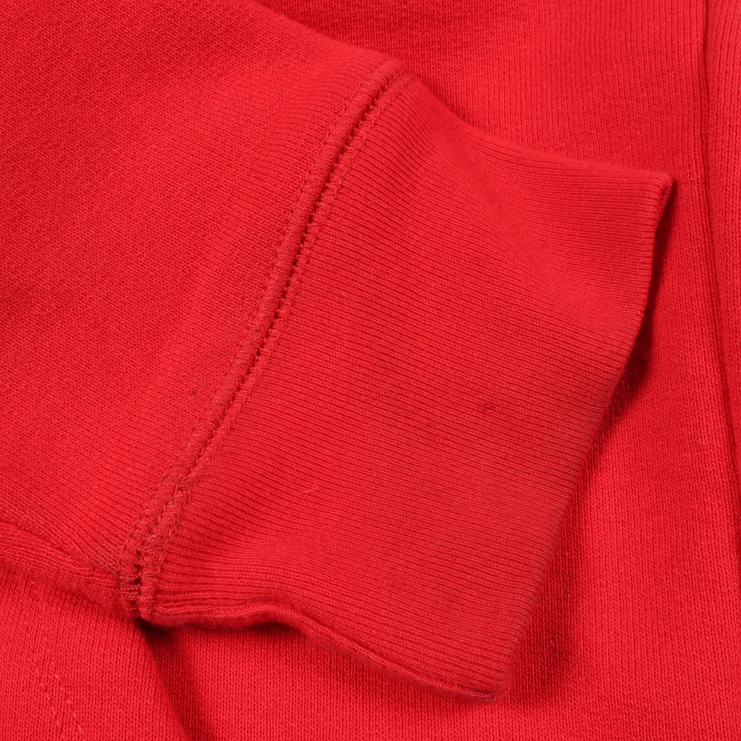SAILIN ON 1/2 ZIP ハーフジップ バックロゴ刺繍 スウェットシャツ コットン レッド クロムハーツ