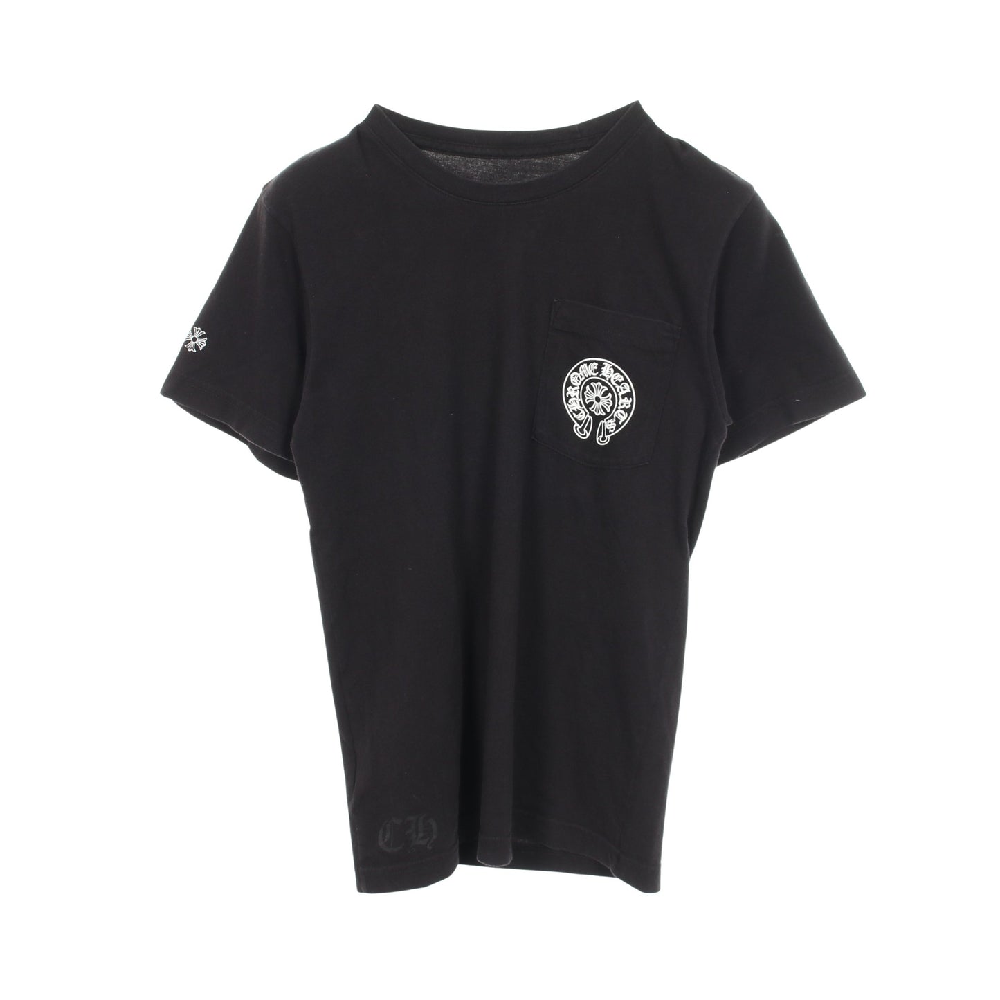 ホースシュー サークルグラデーション 半袖Tシャツ コットン ブラック クロムハーツ