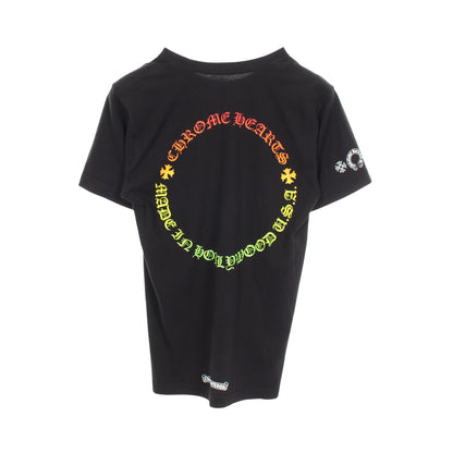 ホースシュー サークルグラデーション 半袖Tシャツ コットン ブラック クロムハーツ