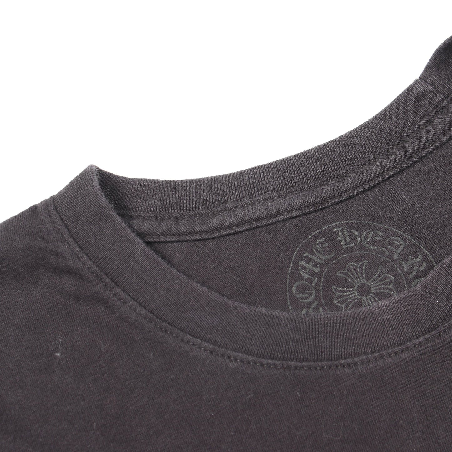 ホースシュー サークルグラデーション 半袖Tシャツ コットン ブラック クロムハーツ