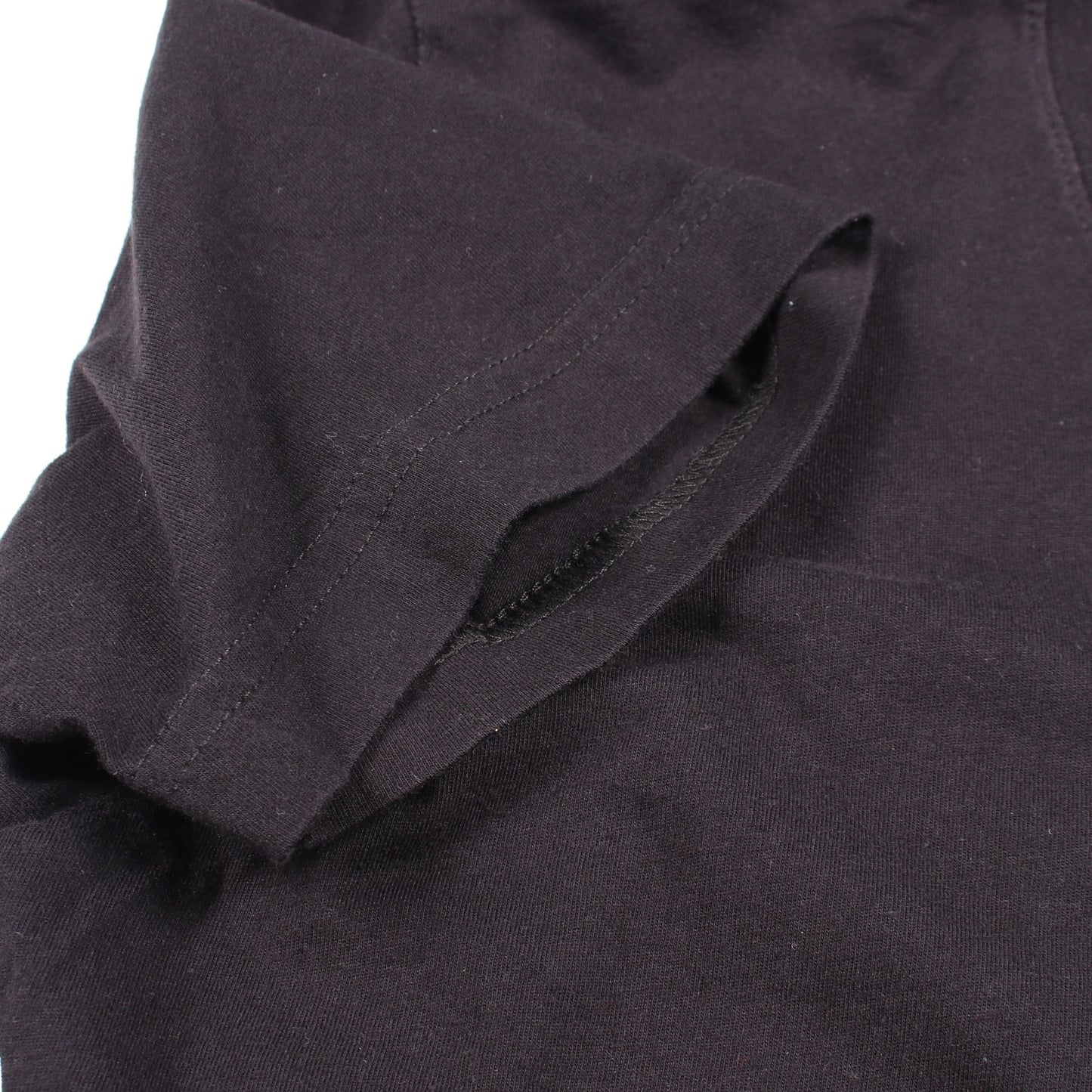 SIDE FLAME クルーネック 半袖Tシャツ コットン ブラック クロムハーツ