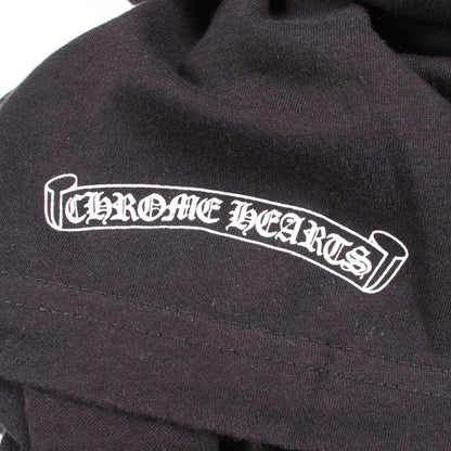 SIDE FLAME クルーネック 半袖Tシャツ コットン ブラック クロムハーツ