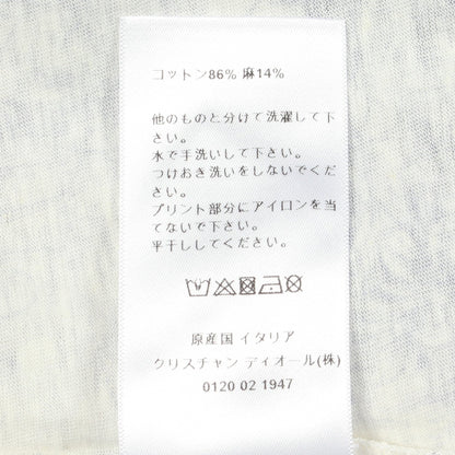 Around the World 半袖Tシャツ コットン ホワイト ブルー クリスチャンディオール トップス Christian Dior