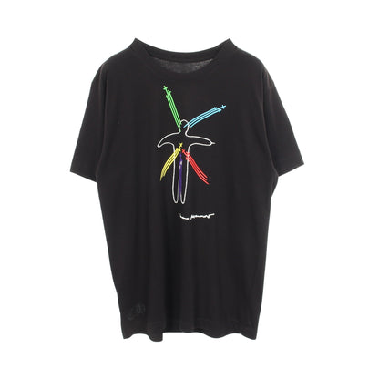 Chrome Hearts × Marina Abramovic スクロールラベル 半袖Tシャツ コットン ブラック マルチカラー クロムハーツ