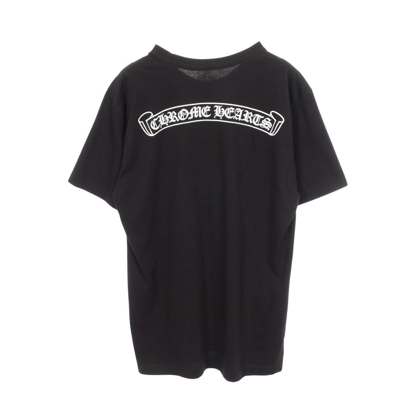 Chrome Hearts × Marina Abramovic スクロールラベル 半袖Tシャツ コットン ブラック マルチカラー クロムハーツ