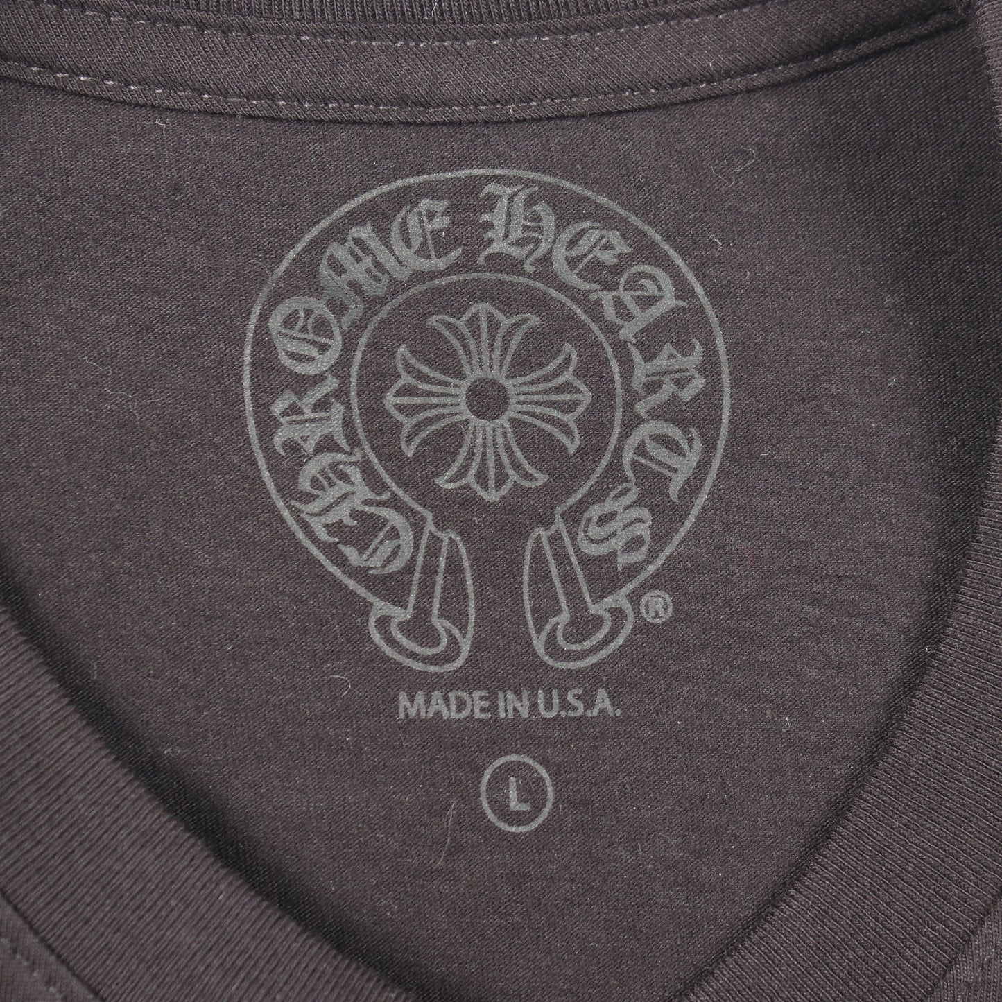Chrome Hearts × Marina Abramovic スクロールラベル 半袖Tシャツ コットン ブラック マルチカラー クロムハーツ
