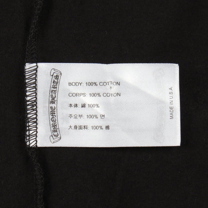 Chrome Hearts × Marina Abramovic スクロールラベル 半袖Tシャツ コットン ブラック マルチカラー クロムハーツ