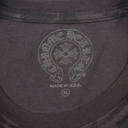 セメタリークロス 総柄 ホースシューポケット付き 半袖Tシャツ コットン ブラック クロムハーツ