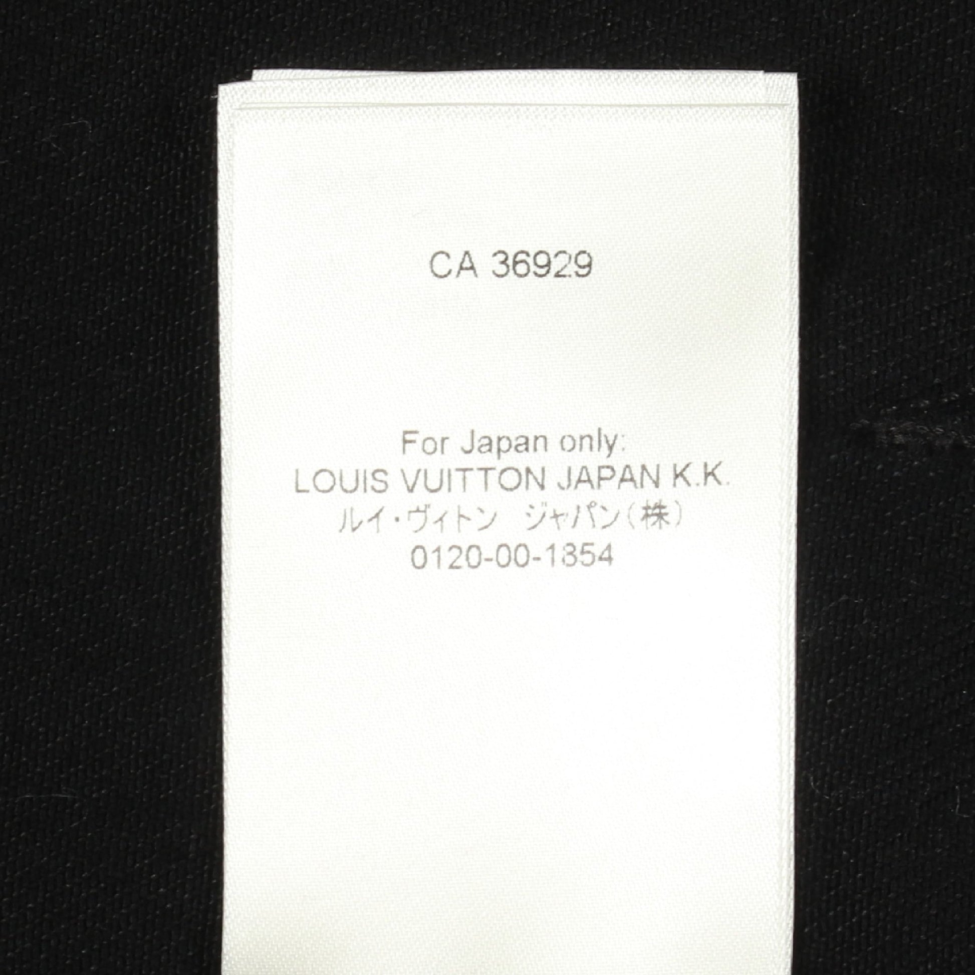 モノグラム エンボス加工 フード付き ジャケット コットン ブラック ルイヴィトン アウター LOUIS VUITTON