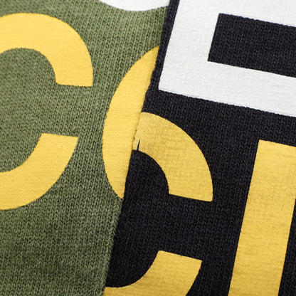 GUCCI × THE NORTH FACE 再構築 半袖Tシャツ コットン カーキグリーン ブラック グッチ トップス GUCCI