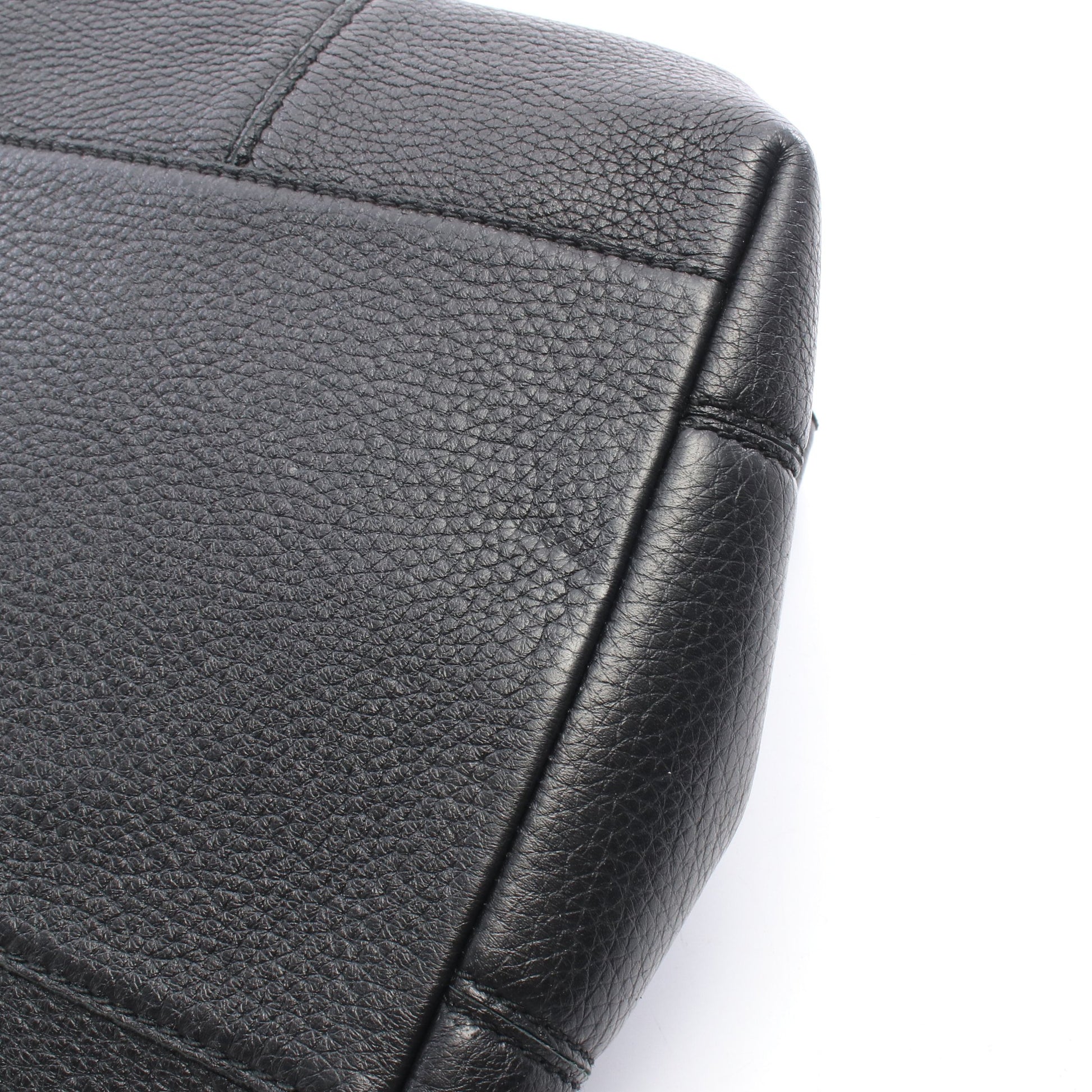 イントレチャート ローマバッグ ミディアム ハンドバッグ レザー ブラック ボッテガヴェネタ バッグ BOTTEGA VENETA