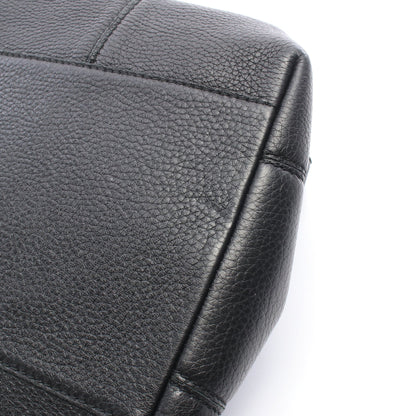 イントレチャート ローマバッグ ミディアム ハンドバッグ レザー ブラック ボッテガヴェネタ バッグ BOTTEGA VENETA
