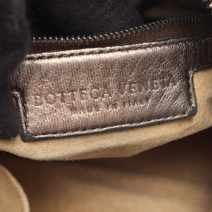 イントレチャート ワンショルダーバッグ レザー シャンパンゴールド ボッテガヴェネタ バッグ BOTTEGA VENETA