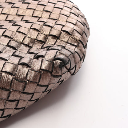 イントレチャート ワンショルダーバッグ レザー シャンパンゴールド ボッテガヴェネタ バッグ BOTTEGA VENETA