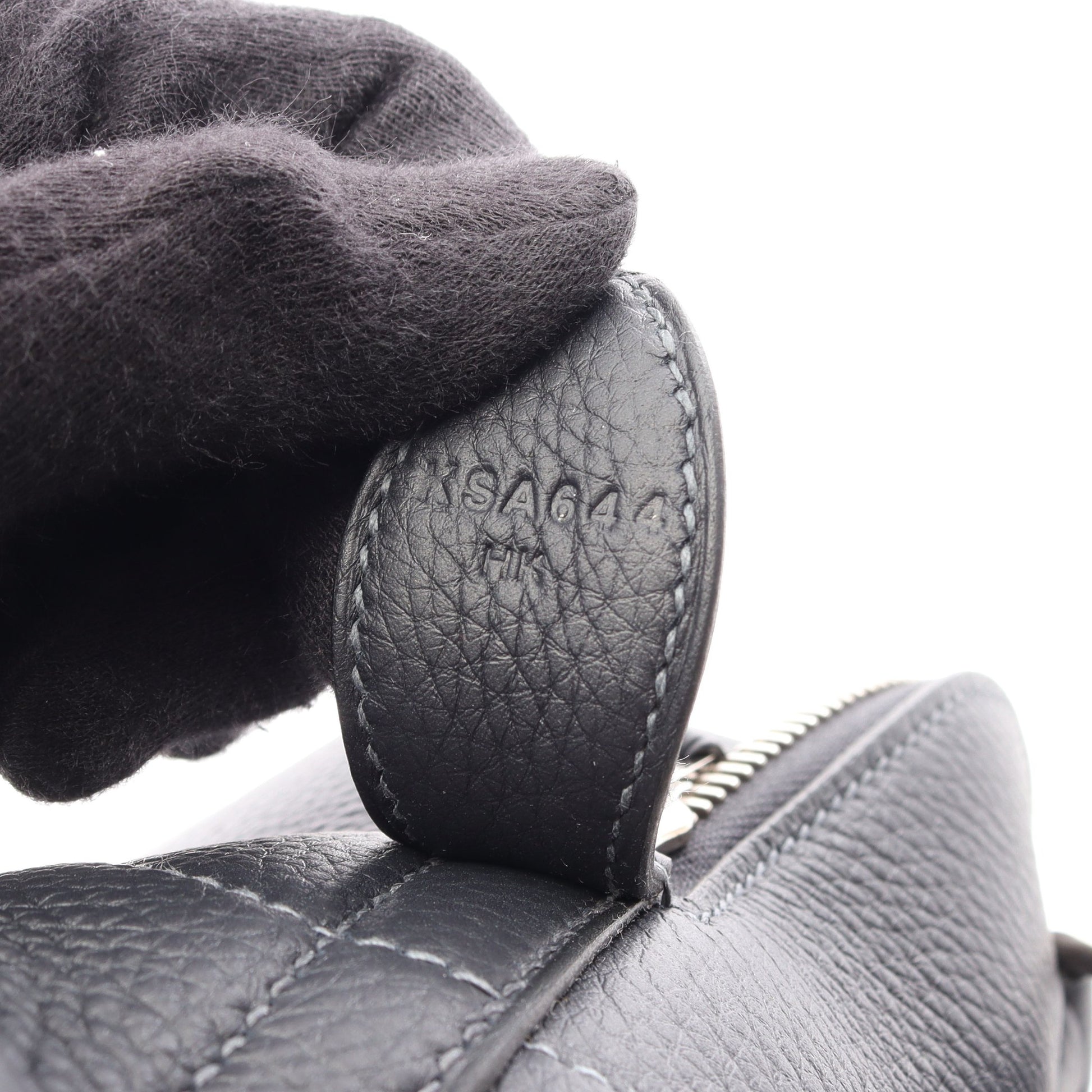ボリード メッセンジャーバッグ ブルーニュイ ショルダーバッグ トゴ ダークネイビー シルバー金具 K刻印 エルメス バッグ HERMES