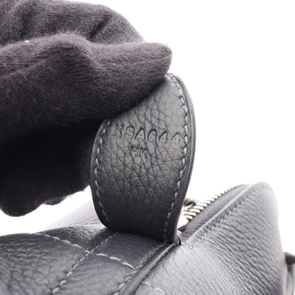 ボリード メッセンジャーバッグ ブルーニュイ ショルダーバッグ トゴ ダークネイビー シルバー金具 K刻印 エルメス バッグ HERMES