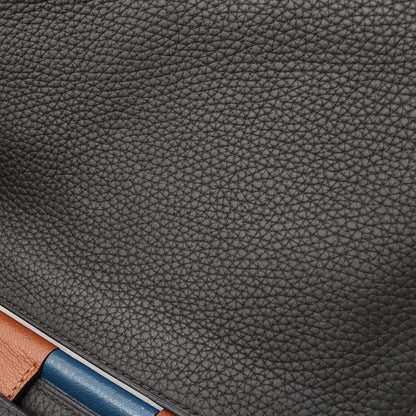 ソー エルメス25 ショルダーバッグ トゴ シェーブル ブラック ゴールド金具 D刻印 エルメス バッグ HERMES