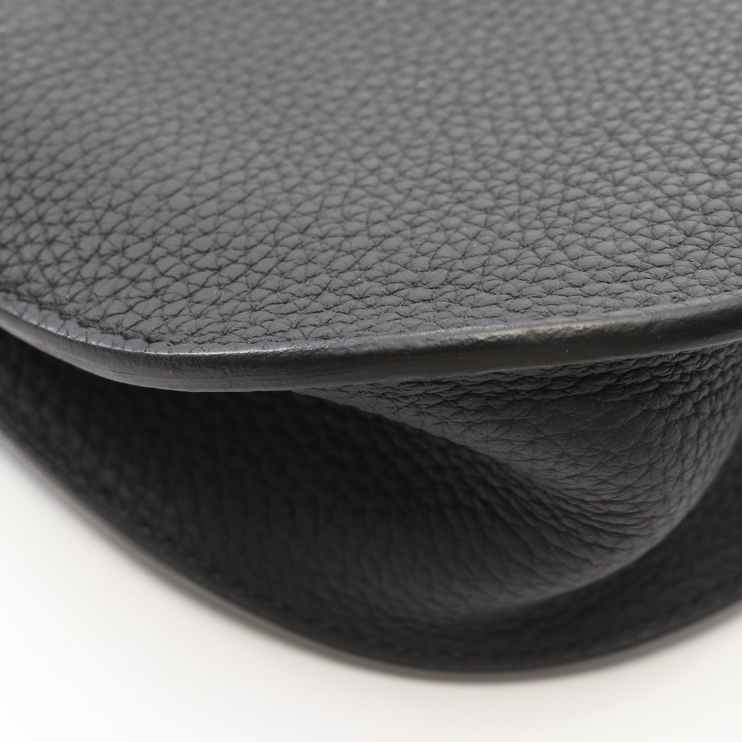 ソー エルメス25 ショルダーバッグ トゴ シェーブル ブラック ゴールド金具 D刻印 エルメス バッグ HERMES