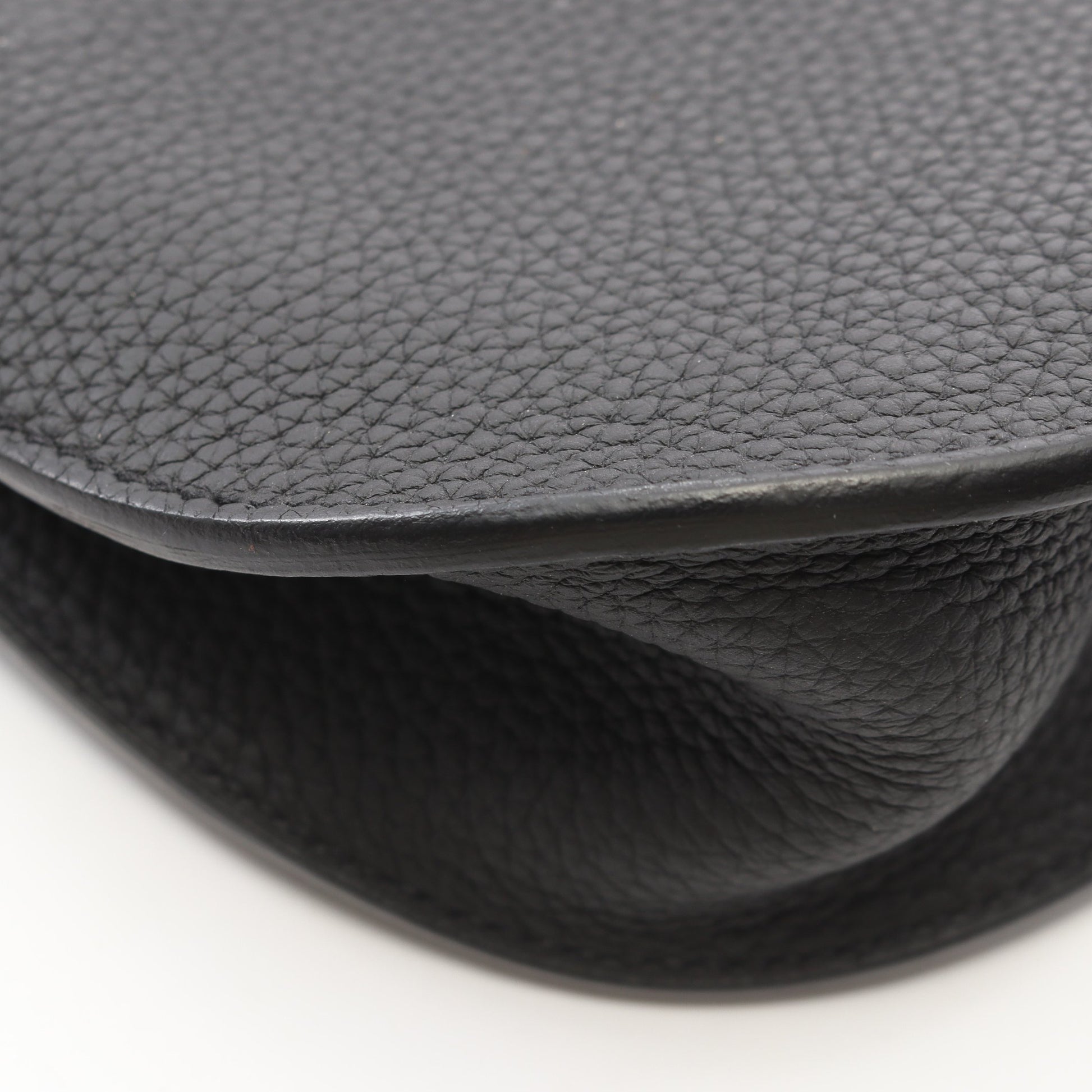 ソー エルメス25 ショルダーバッグ トゴ シェーブル ブラック ゴールド金具 D刻印 エルメス バッグ HERMES
