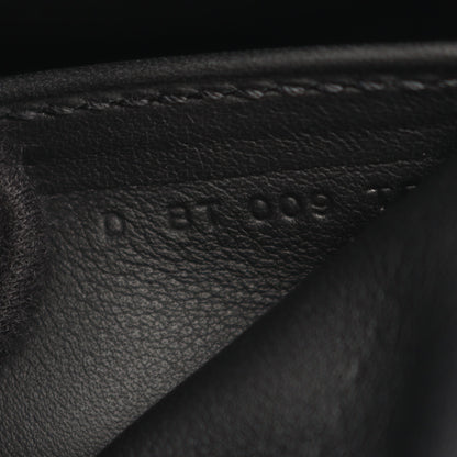 ソー エルメス25 ショルダーバッグ トゴ シェーブル ブラック ゴールド金具 D刻印 エルメス バッグ HERMES