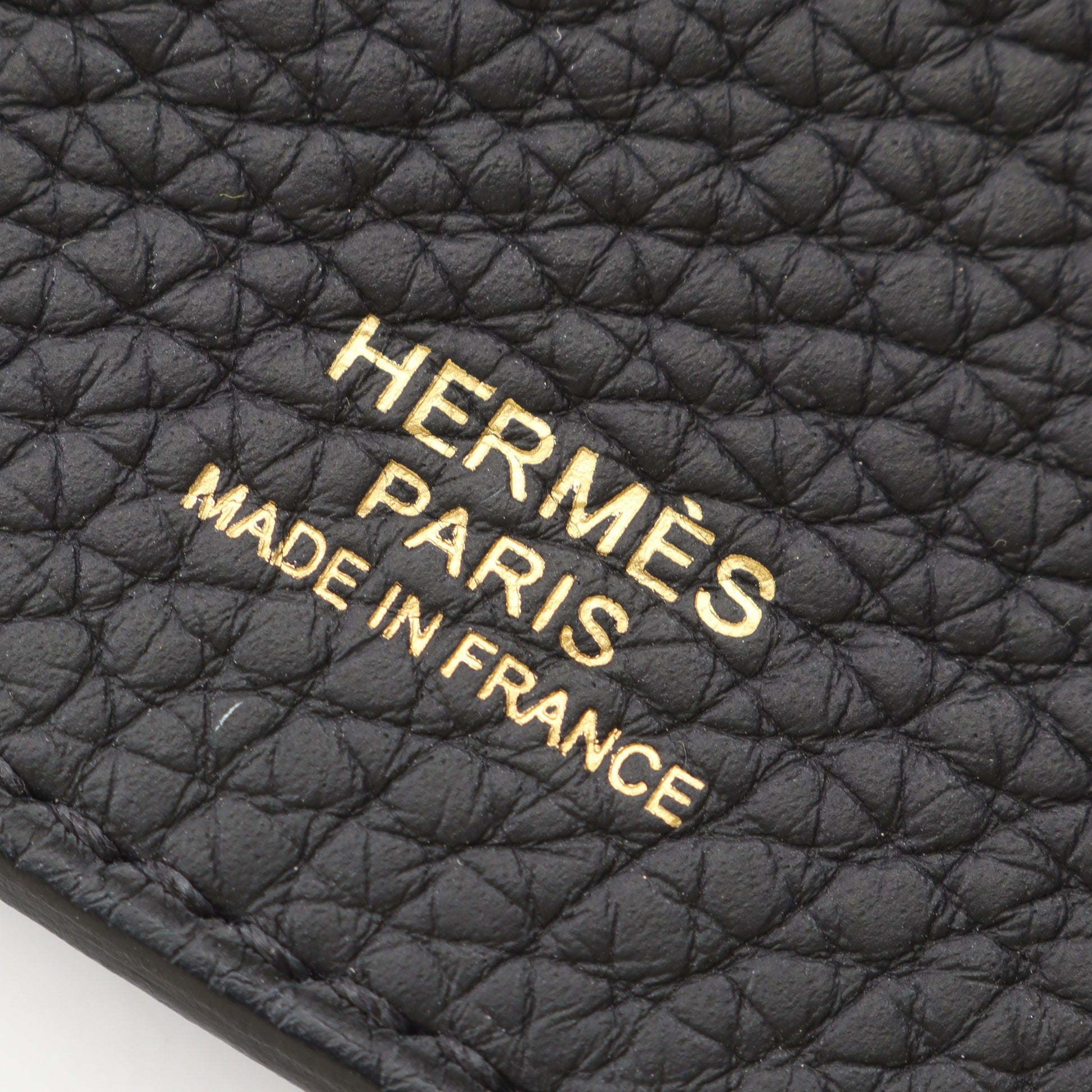 ソー エルメス25 ショルダーバッグ トゴ シェーブル ブラック ゴールド金具 D刻印 エルメス バッグ HERMES