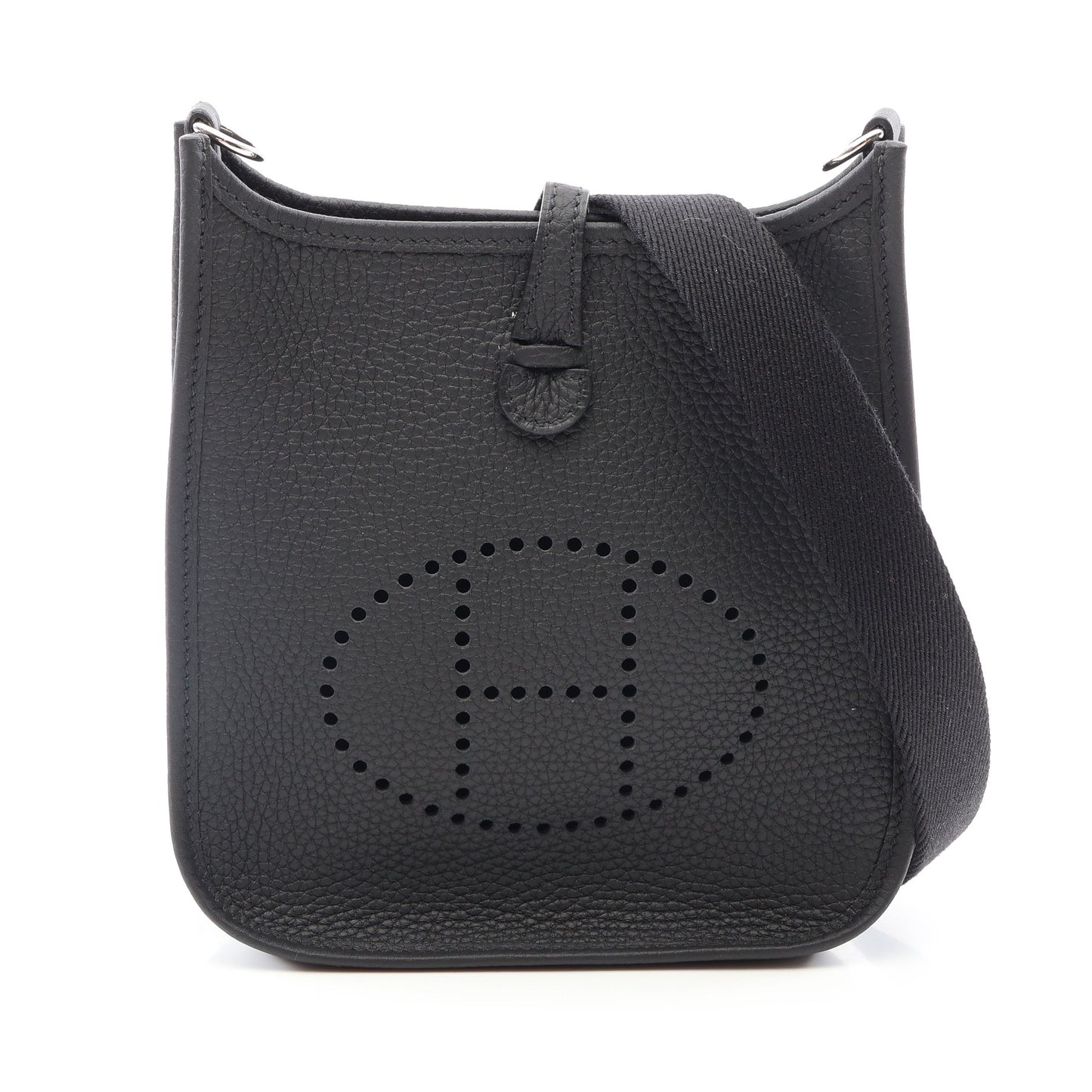 エヴリンTPM アマゾン ショルダーバッグ トリヨンクレマンス ブラック シルバー金具 K刻印 エルメス バッグ HERMES