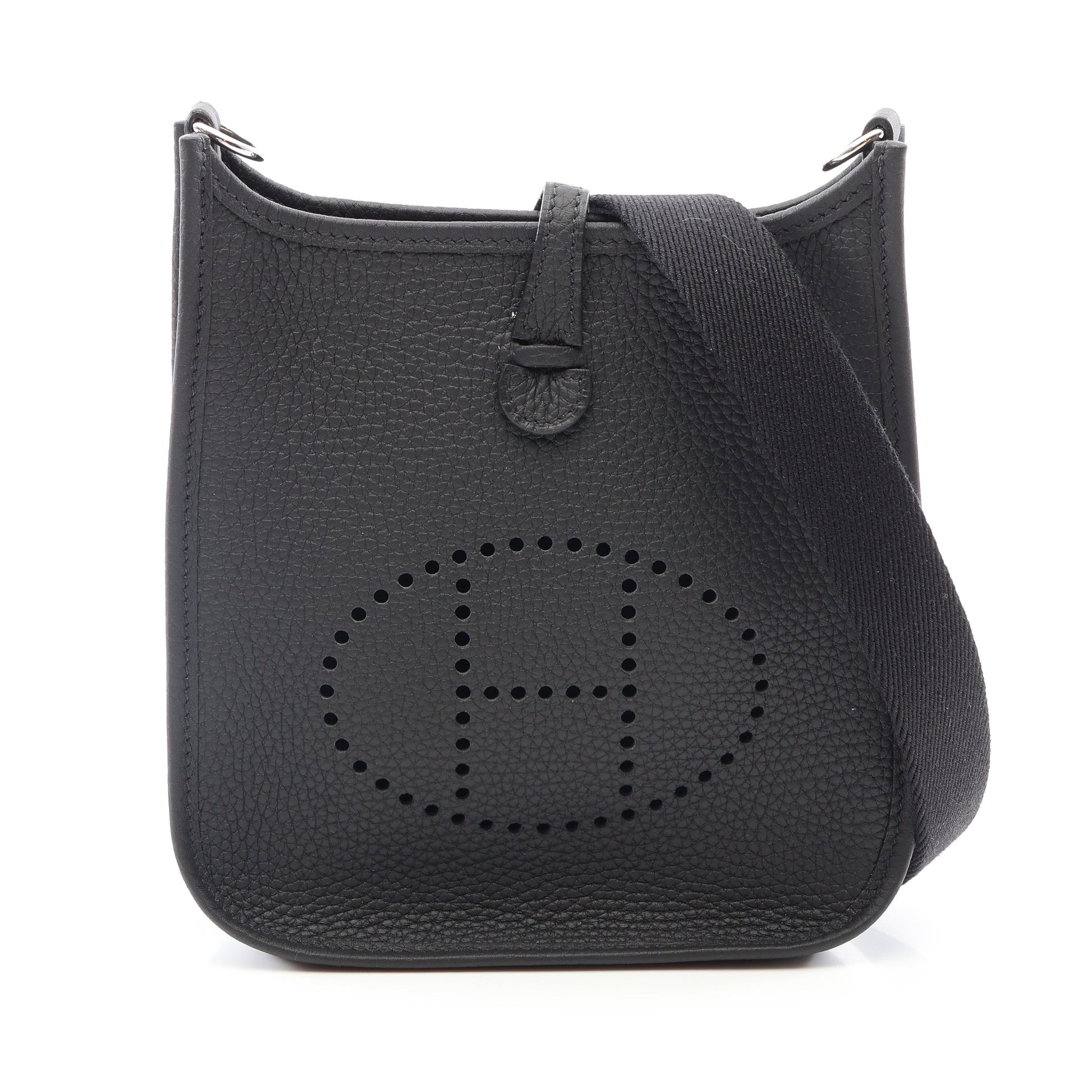 エヴリンTPM アマゾン ショルダーバッグ トリヨンクレマンス ブラック シルバー金具 K刻印 エルメス バッグ HERMES