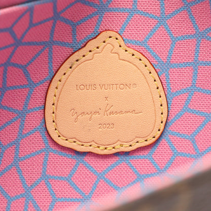 LV × YK ポシェット フェリシー モノグラム 草間彌生 チェーンウォレット PVC レザー ブラウン マルチカラー ルイヴィトン バッグ LOUIS VUITTON